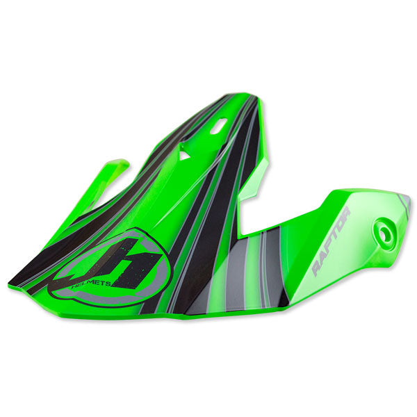 JUST 1 RAPTOR VISOR TC3 GREEN J1 PK V322 GNRPL
