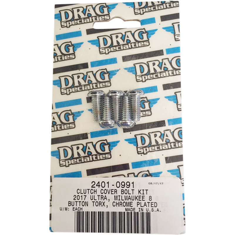 DRAG SPECIALTIES BOLT KIT M8CLUTCH TORX CH MK788