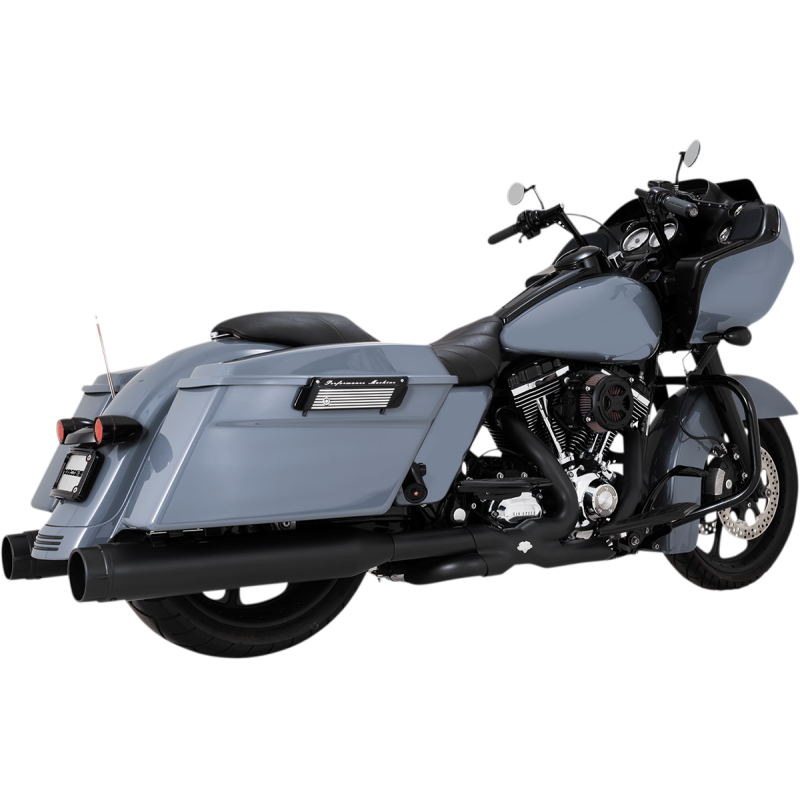 VANCE & HINES 95-16 FL TORQUER 450 MUFFLERS BLK 46673