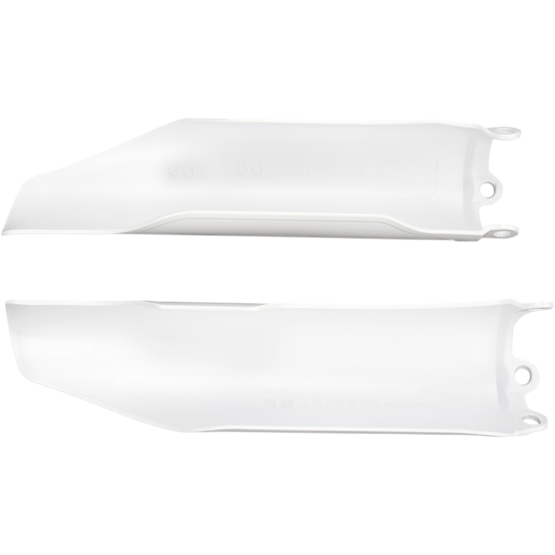 ACERBIS LOWER FORK COVER SET- CR/CRF:04-10 WHITE 2113710002