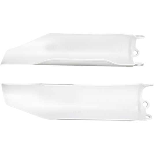 ACERBIS LOWER FORK COVER SET- CR/CRF:04-10 WHITE 2113710002