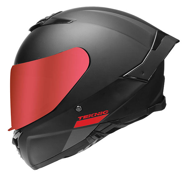 TEKNIC TK1 FULL FACE HELMET SMALL BLACK/RED 010-214