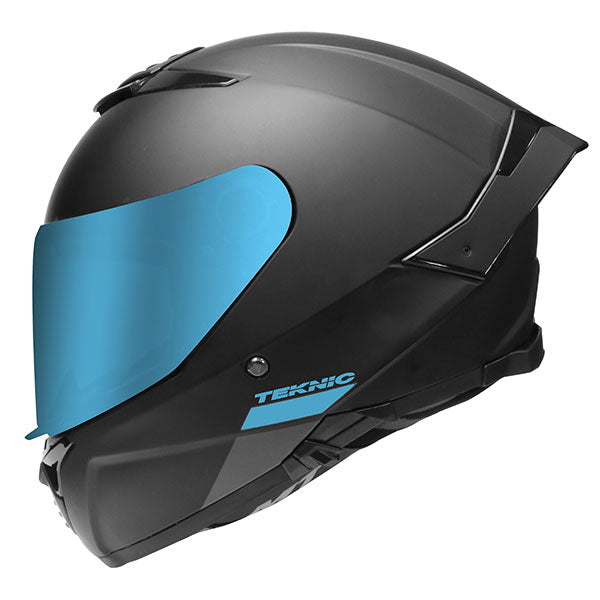 TEKNIC TK1 FULL FACE HELMET LARGE BLACK/BLUE 010-226