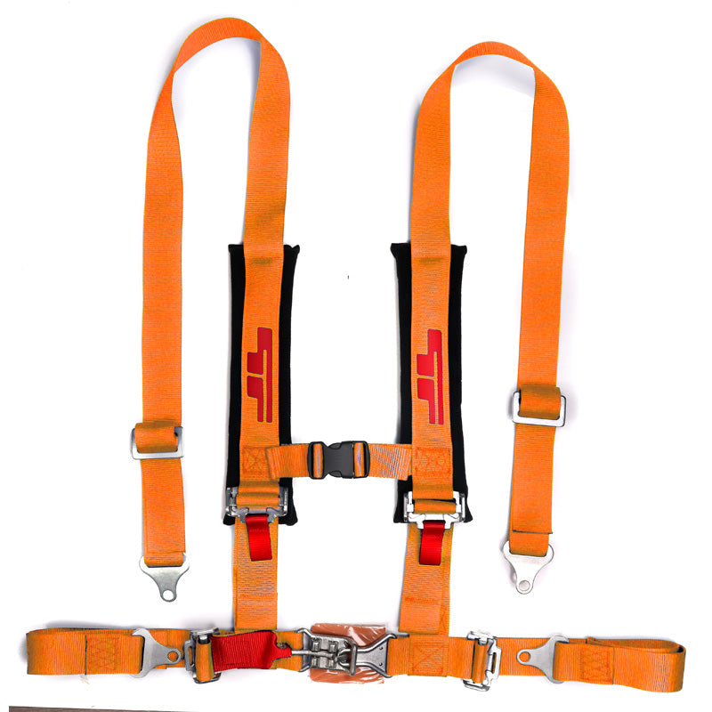 ITL RACING HARNESS 2' 4 POINTS ORANGE DJL-6001-ORANGE