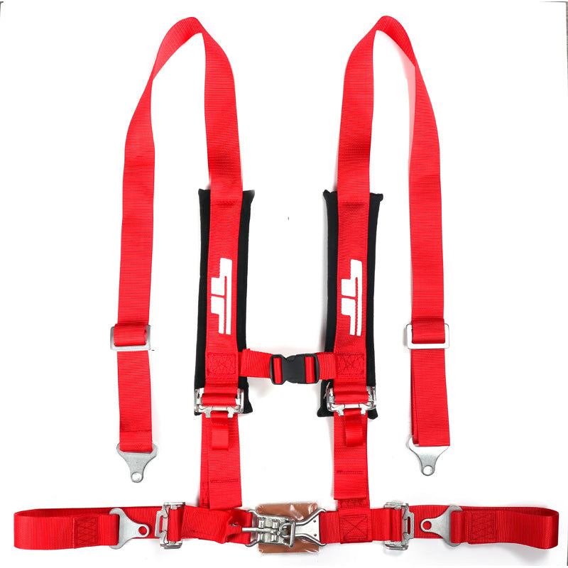 ITL RACING HARNESS 2' 4 POINTS RED DJL-6001-RED