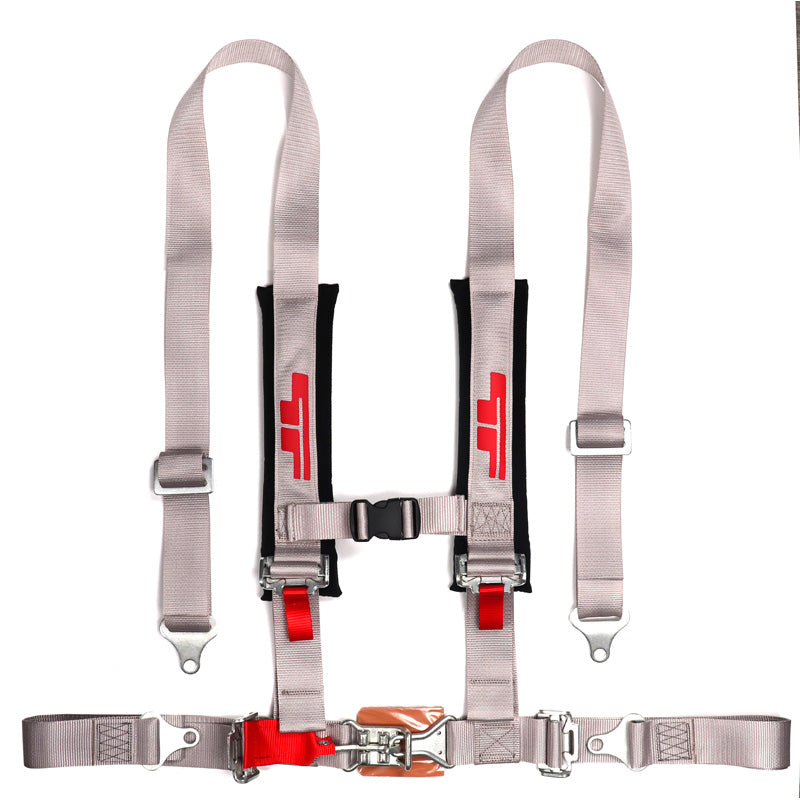 ITL RACING HARNESS 2' 4 POINTS GRAY DJL-6001-GRAY