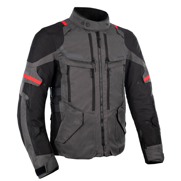 OXFORD PRODUCTS JACKET ROCKLAND MS CHC/BK/RD L TM221401LD