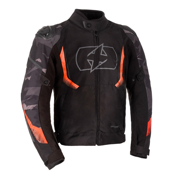 OXFORD PRODUCTS JACKET OMEGA 1.0 D2D MS BK/CAMO/RD L TM243302L