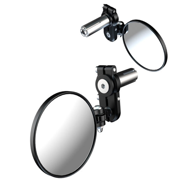 OXFORD PRODUCTS BAR END MIRROR FOLD AWAY KIT BK OXFORD OX514
