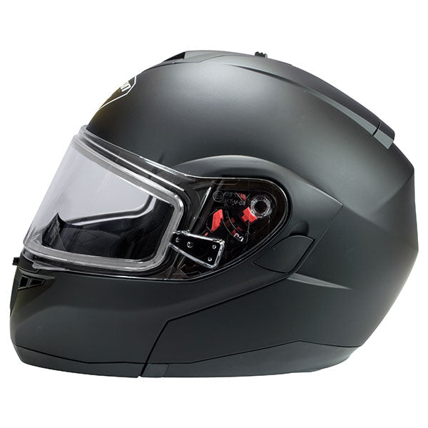 ZOAN OPTIMUS GEAR MODULAR HELMET LARGE MATTE BLACK ELECTRIC LENS 438-426