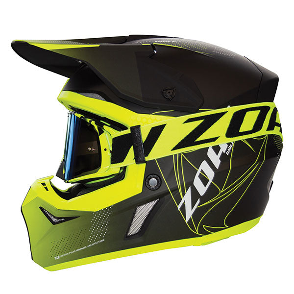 ZOAN WOLF MX SNOCROSS HELMET SMALL VAPOUR HIGH-VISIBILITY 021-244