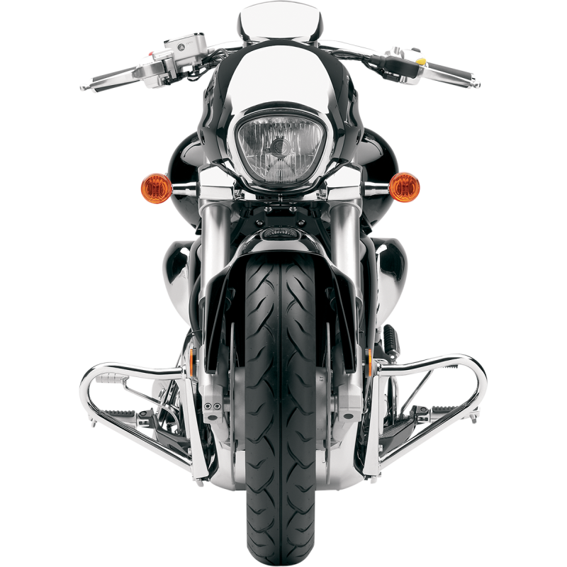 COBRA 06-14 M109R ENGINE CASE GUARDS CHROME 01-3345