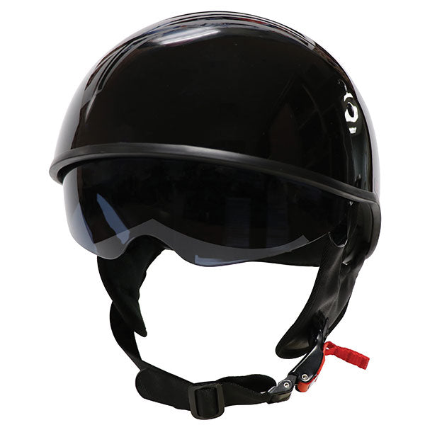 ZOAN Z-5 HALF HELMET LARGE GLOSS BLACK 032-026