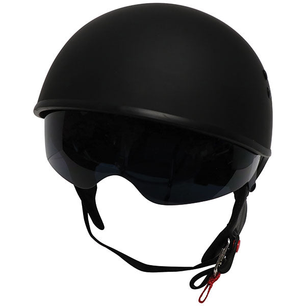 ZOAN Z-5 HALF HELMET LARGE MATTE BLACK 032-076