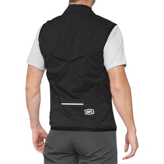 100% CORRIDOR STRETCH VEST BLACK SM 40043-00000
