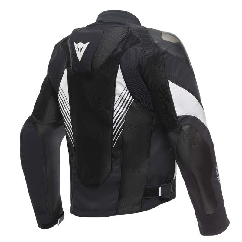 DAINESE SUPER RIDER 2 ABSOLUTSHELL JKT BLK/BLK/WHT 44 1654630-948-44