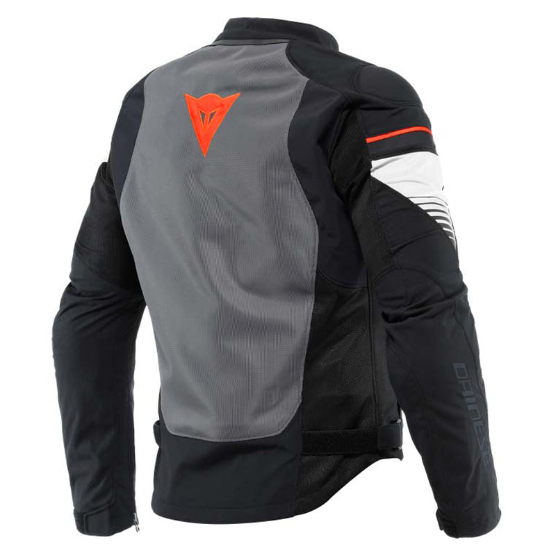 DAINESE AIR FAST TEX JACKET - BLACK/GREY/WHITE (46) 1735258-E81-46