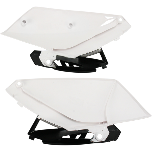 ACERBIS 10-11 YZ250F WHITE/BLACK SIDE PANEL 2171801035