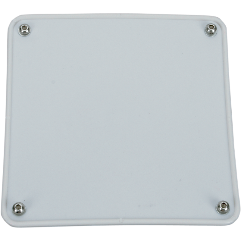 MOTORSPORT PRODUCTS MX/XC BUMPER NUMBER PLATE WHITE 80-0000