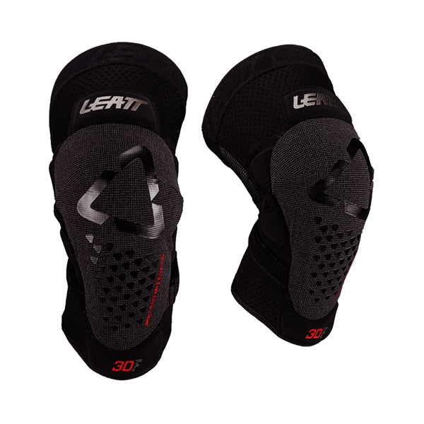 LEATT KNEE GUARD 3DF 5.0 EVO FASTFIT BK L/XL 5025202521