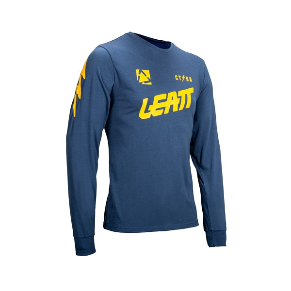 LEATT SHIRT LONG CORE NAVY M 5025700241