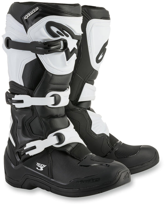 ALPINESTARS BOOT TECH 3 BK/WT 10 2013018-12-10