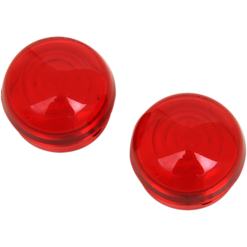 DRAG SPECIALTIES REPL RED M/LIGHT LENSES (PR) DS-282042