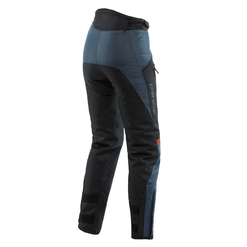 DAINESE TEMPEST 3 D-DRY LADY PANTS EBONY/BLK/RED 50 2674591-80E-50