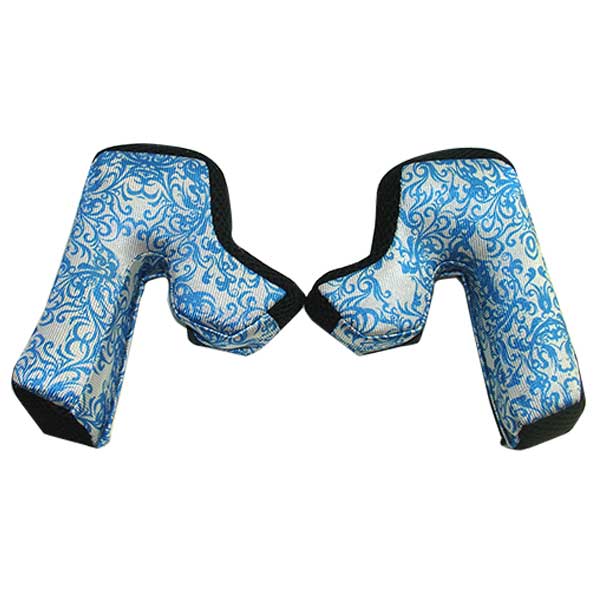 ZOAN MX-1 CROSSBONES CHEEK PADS MEDIUM BLUE 091-145