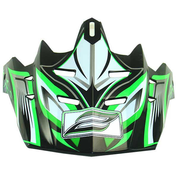 ZOAN MX-1 TECHNICAL VISOR GREEN 093-105