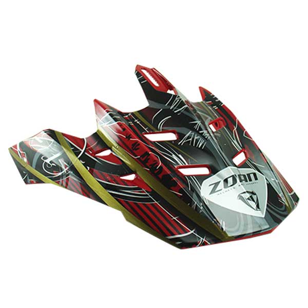 ZOAN MX-1 PLAGUE VISOR RED 093-130