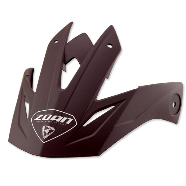 ZOAN SYNCHRONY/DUAL SPORT VISOR MATTE BLACK 094-151