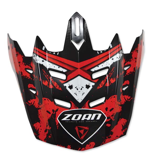 ZOAN MX-1 DUO VISOR RED 094-140