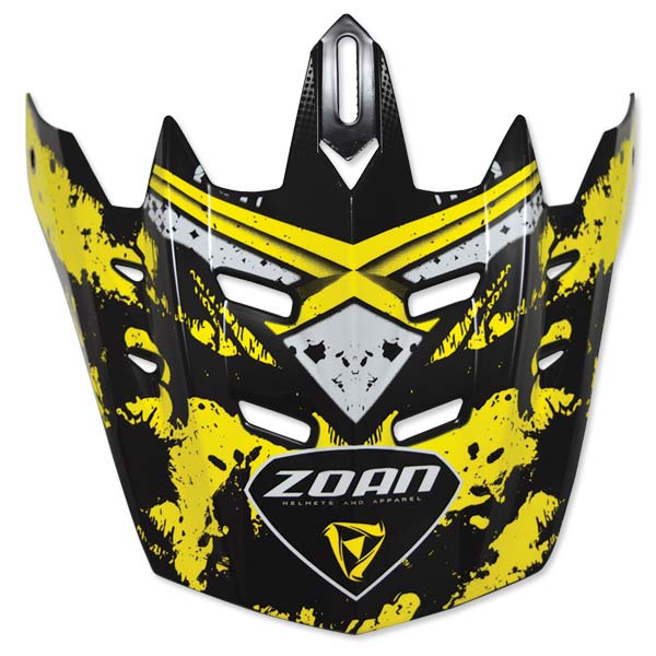 ZOAN MX-1 DUO VISOR YELLOW 094-143