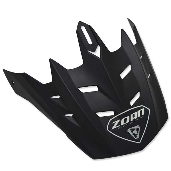 ZOAN MX-1 DUO VISOR MATTE BLACK/SILVER 094-148