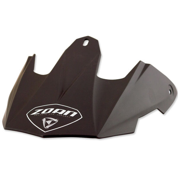 ZOAN DUAL SPORT MATTE BLACK VISOR  094-190