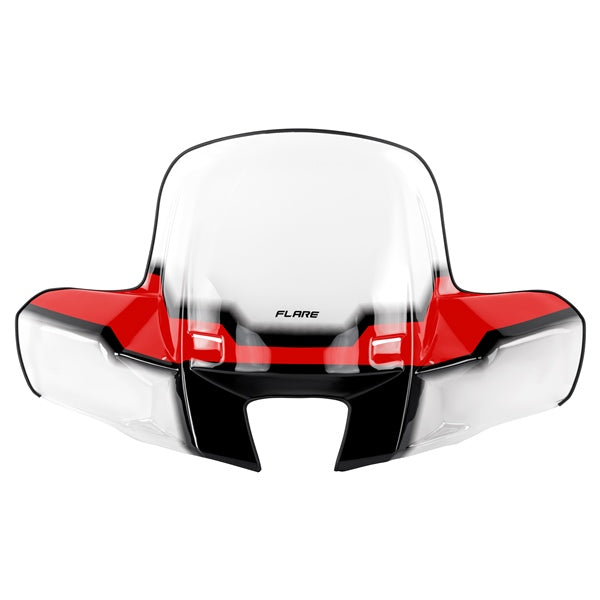 KIMPEX WINDSHIELD FIXED CLR/RD HON KIMPEX 3810145-53E