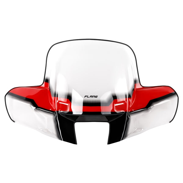 KIMPEX WINDSHIELD FIXED CLR/RD HON KIMPEX 3810051-53E