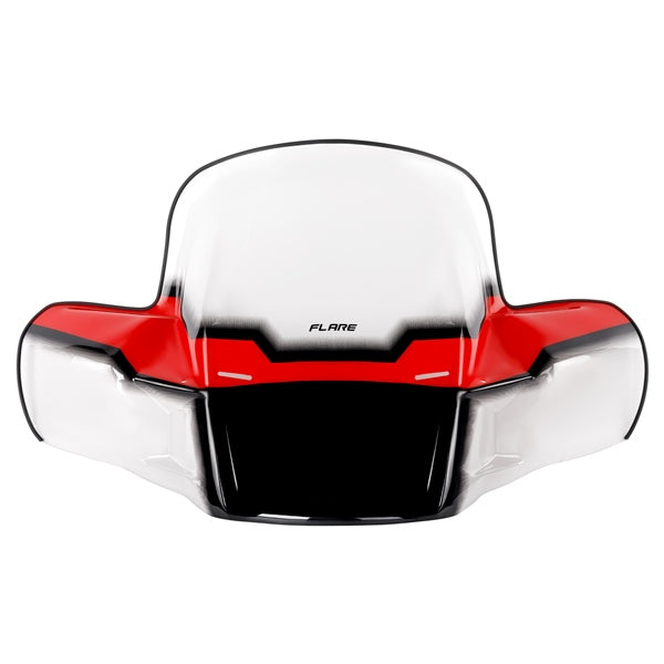 KIMPEX WINDSHIELD FIXED CLR/RD HON KIMPEX 3810044-53E