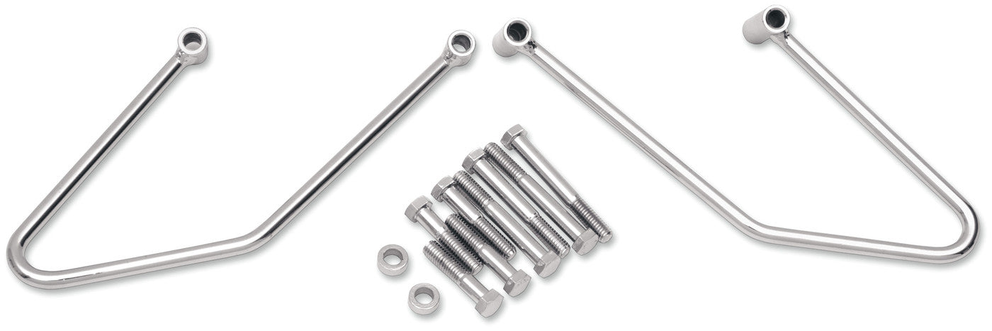 DRAG SPECIALTIES 06-10FXST/07-17 FLSTF SADDLEBAG SUPPORTS 3501-0304
