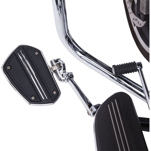 CIRO LLC TWIN RAIL FLOORBOARDS W/OUT ADAPTERS, BLACK 60321