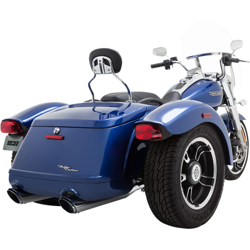 VANCE & HINES 15-16 FLRT TWIN SLASH SO CHROME *2 16798
