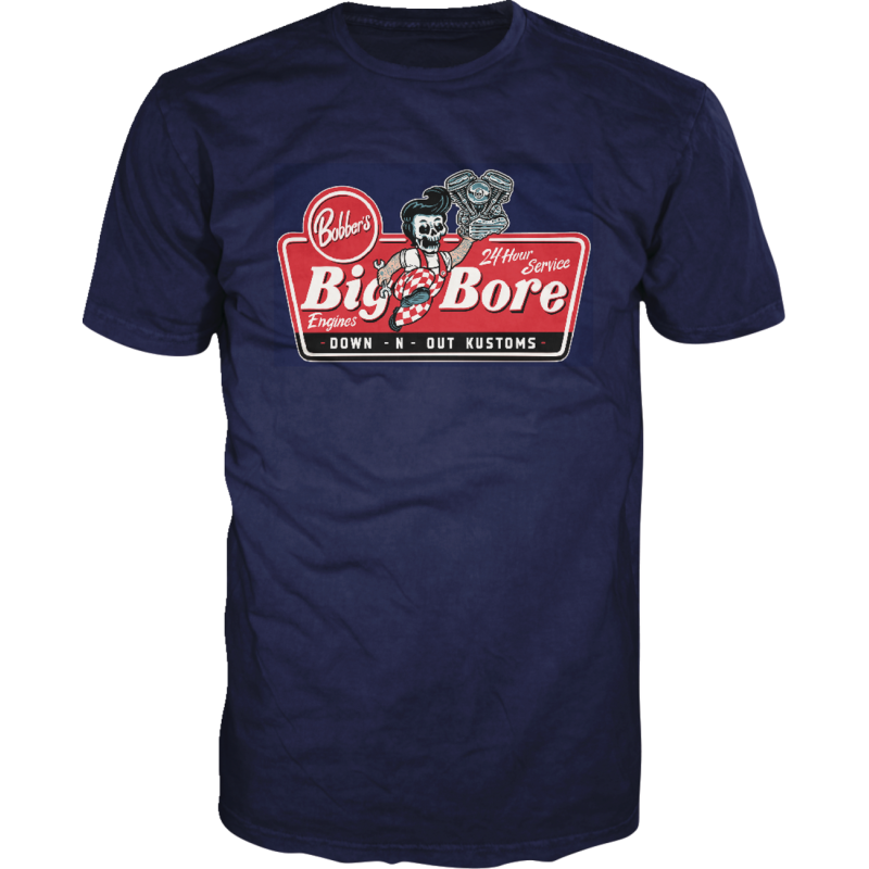 LETHAL THREAT TEE DNO BIG BORE NAVY MD DT10048M