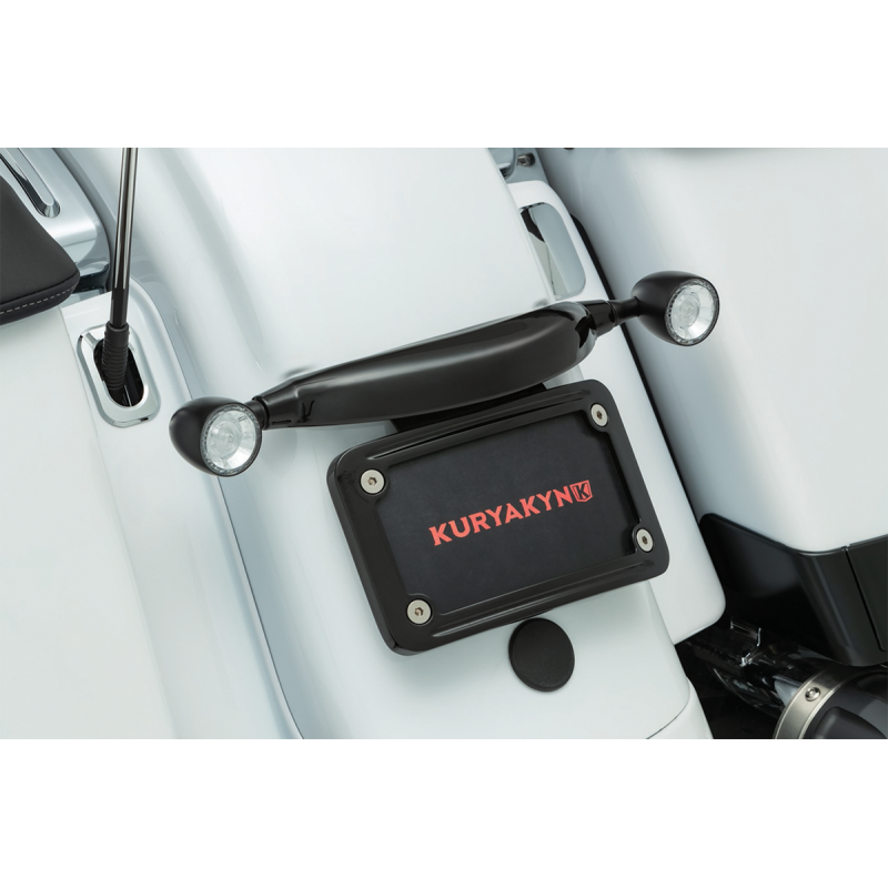 KURYAKYN CUSTOM RTURN SGNL MNT- FLHX, FLHRXS, FLTRX, S BLK PN 9269 KUR9269