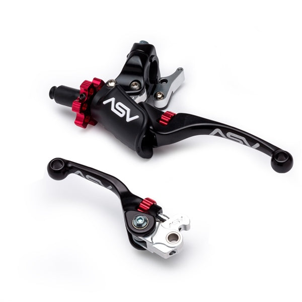 ASV LEVERS SHT BRAKE/CLUTCH W/PRO HSTART BK BCF40106PH-K