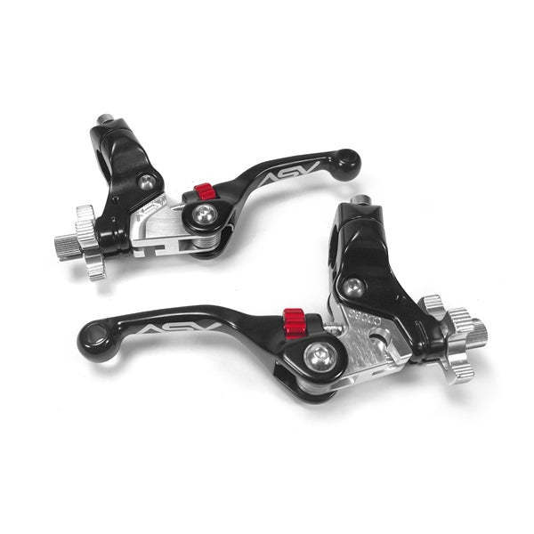 ASV LEVERS BRAKE/CLUTCH SHT W/PERCH BK BCF40506SX-SK