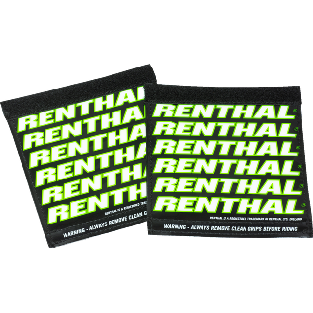 RENTHAL TEAM CLEAN GRIP BLK/GRN/WHT G252
