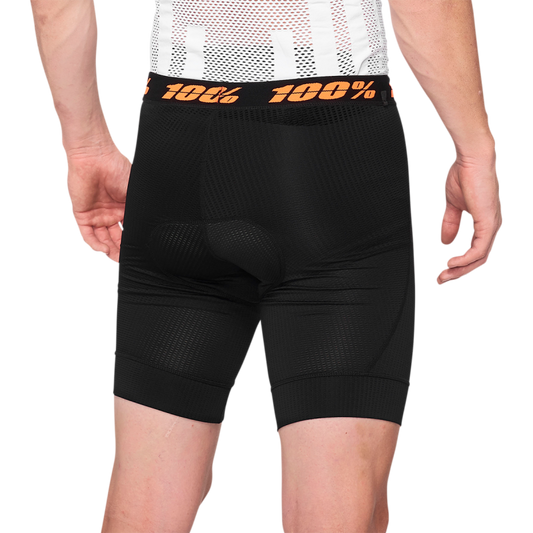 100% CRUX MEN'S LINER SHORTS BLACK 30 40048-00001