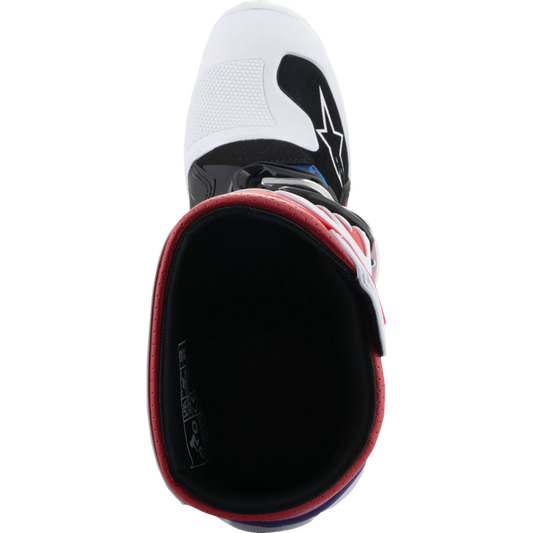 ALPINESTARS BOOT TECH7S W/B/RAINBOW 8 2015017-289-8