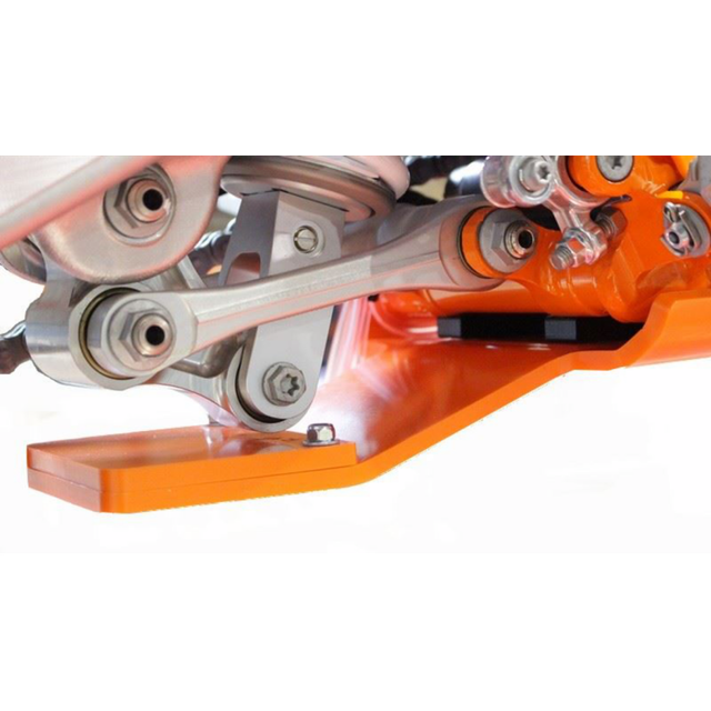 AXP RACING XTR SKIDPLATE 8MM KTM 250-300-SX-XC ORANGE AX1484
